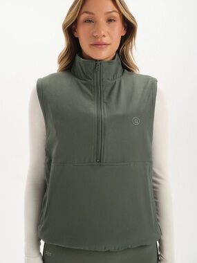 SET ACTIVE Microfleece/Nylon Duet Vest